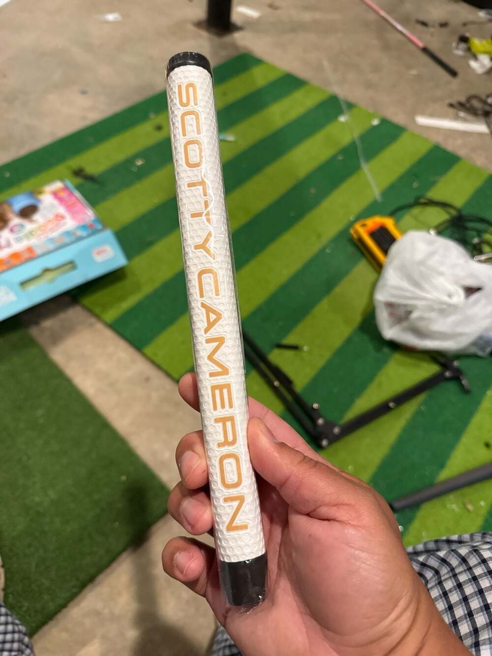 Scotty Cameron Matador Putter Grip White/Gold